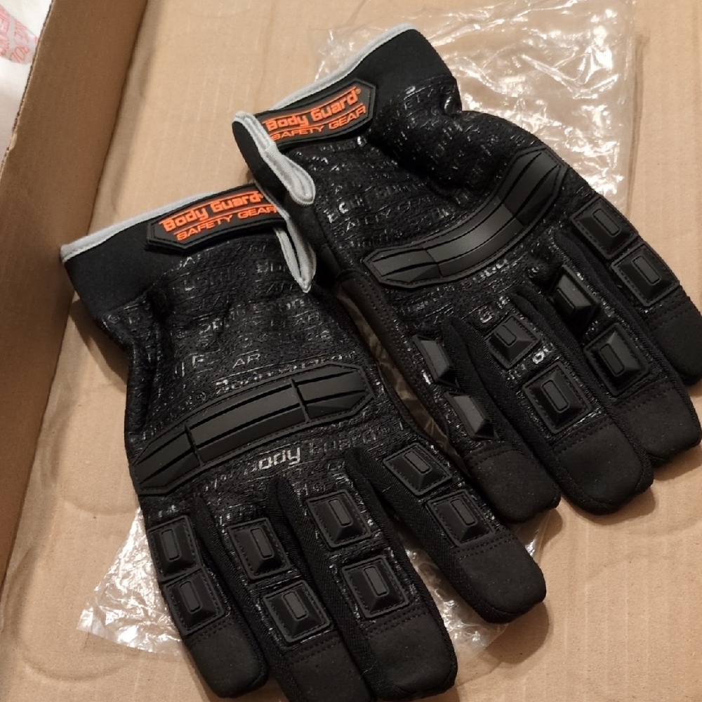 Body Guard Black Safety Gloves